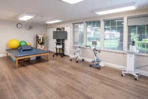 rehab gym at Arbor Post-Acute